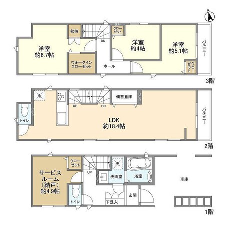 Kolet津田沼#02の物件間取画像
